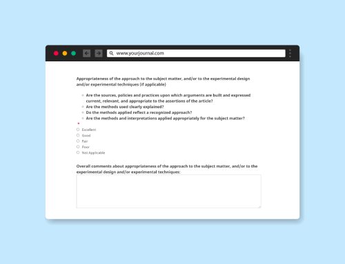 Quick Byte: Web-Based Reviewer Forms